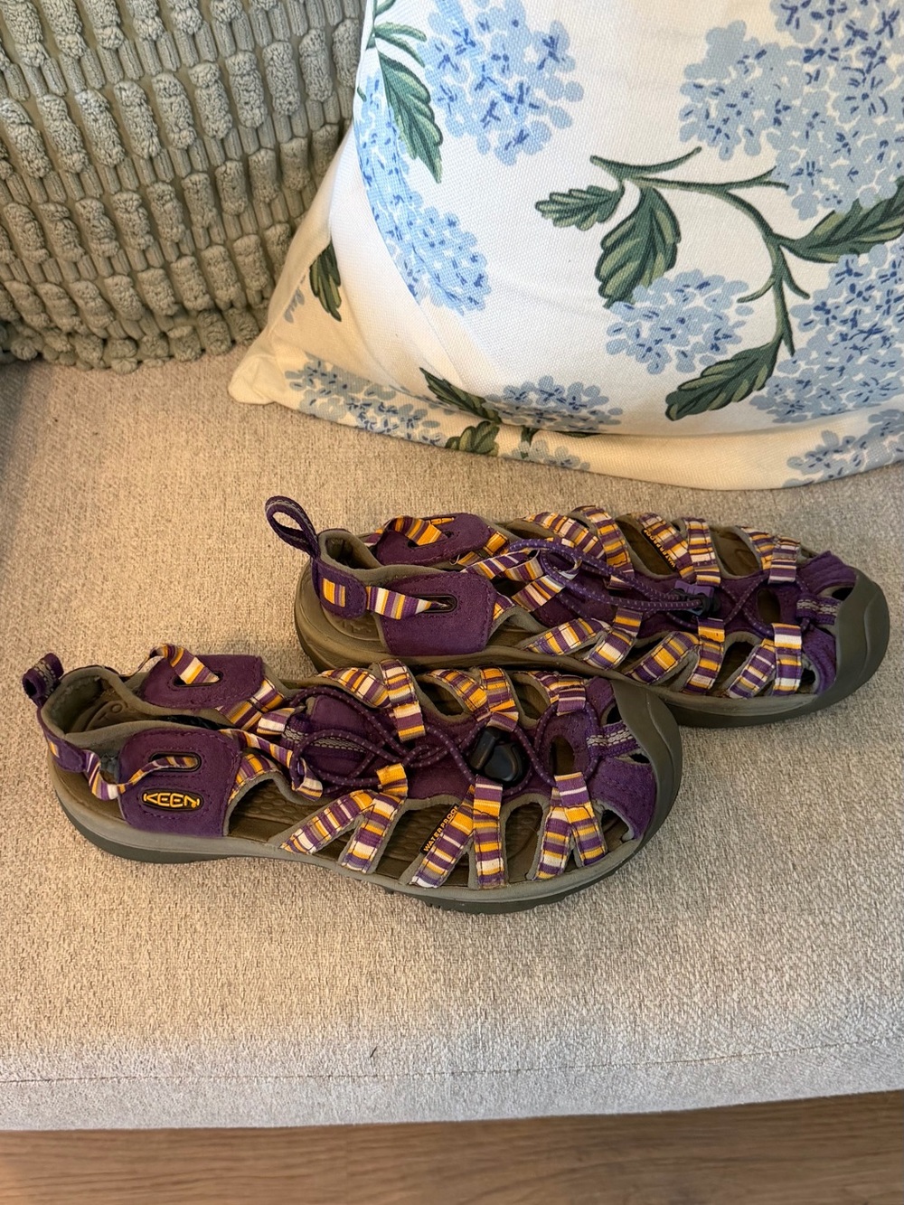 KEEN Newport H2 Waterproof Sport Sandals Women’s US 7 Purple Hiking